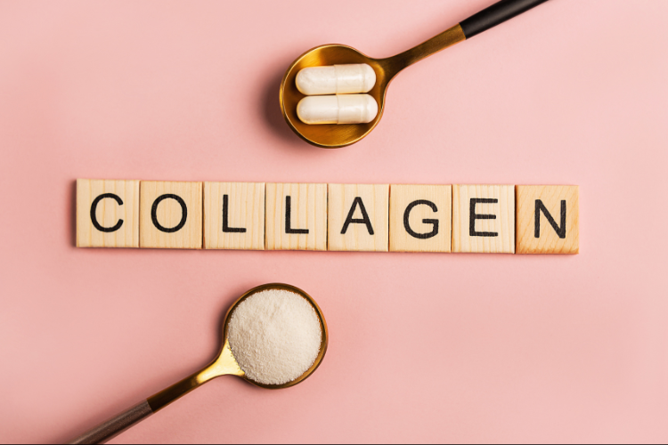 Collagen supplements for glowing skin, joints, and gut health.